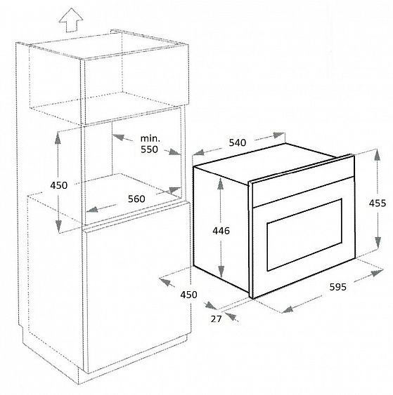 Микроволновая печь KUPPERSBERG rmw 969 bor купить с доставкой по Москве и Московской области в интернет-магазине ТехноВегас