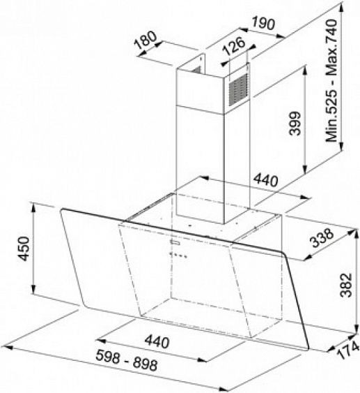 Вытяжка FRANKE 110.0361.903 FRANKE FPJ 615 V WH A купить с доставкой по Москве и Московской области в интернет-магазине ТехноВегас