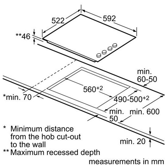 Поверхность BOSCH PKF659C17E