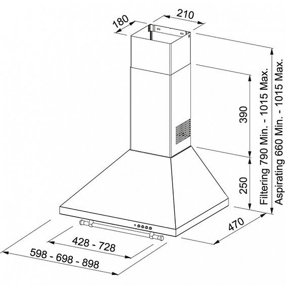 Вытяжка FRANKE FCM 902 PW 320.0524.219 купить с доставкой по Москве и Московской области в интернет-магазине ТехноВегас
