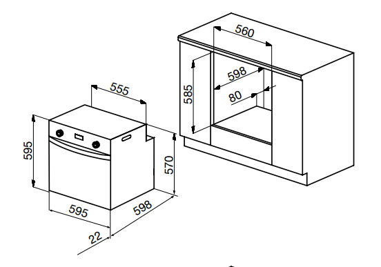 Духовой шкаф KORTING ogg 741 crn