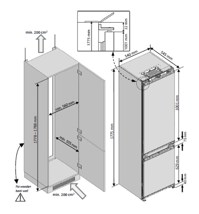 Bcha2752s beko схема встраивания