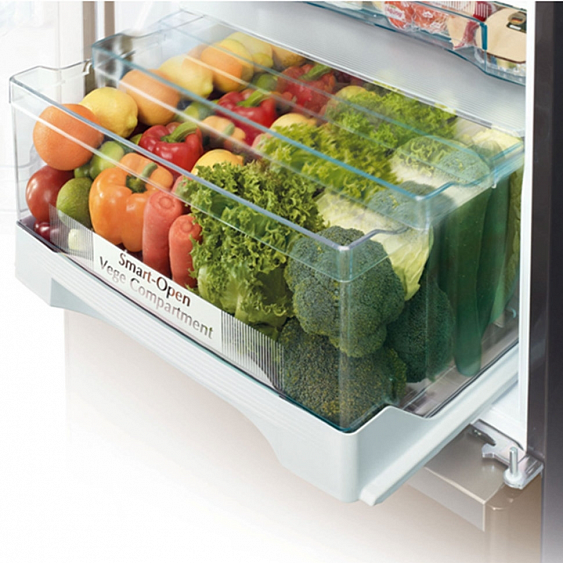 Холодильник HITACHI R-B 572 PU7 GS серебристое стекло купить с доставкой по Москве и Московской области в интернет-магазине ТехноВегас