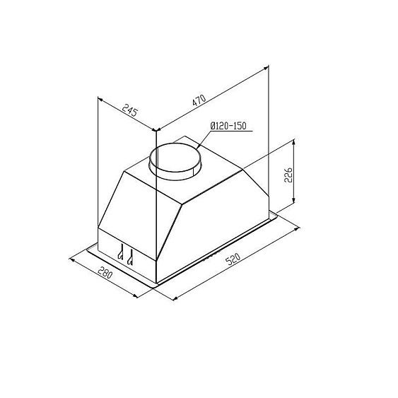 Вытяжка KORTING KHI 6690 N