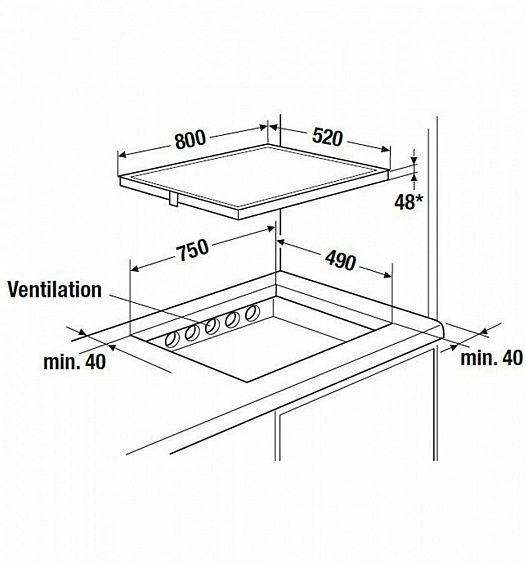 Электрическая поверхность KUPPERSBUSCH EKI 8940.1 PWF купить с доставкой по Москве и Московской области в интернет-магазине ТехноВегас