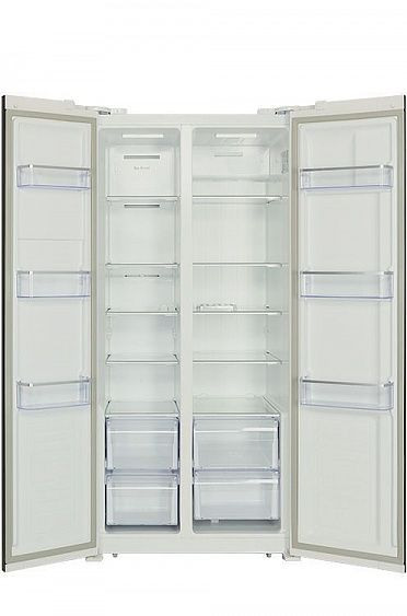 Холодильник HIBERG RFS-480DX NFGW купить с доставкой по Москве и Московской области в интернет-магазине ТехноВегас