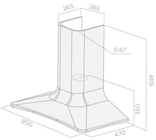 Вытяжка Elica SWEET CAST IRON/F/85 (PRF0120702A) купить с доставкой по Москве и Московской области в интернет-магазине ТехноВегас