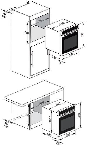 Духовой шкаф KAISER eh 6365 w купить с доставкой по Москве и Московской области в интернет-магазине ТехноВегас