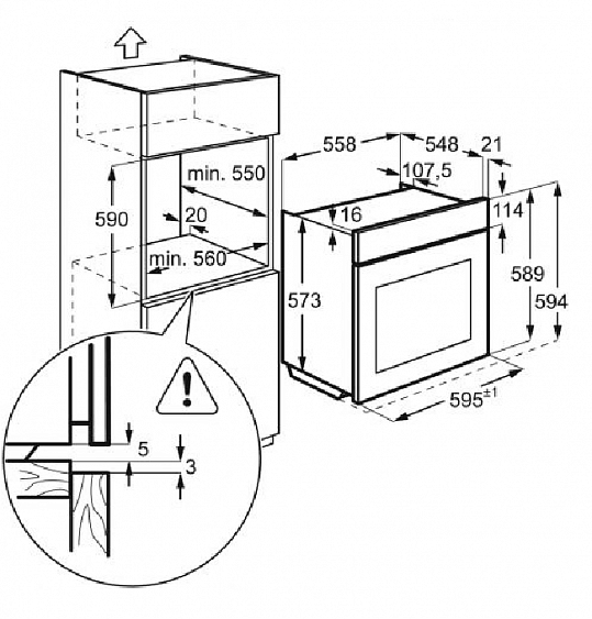 Электрический духовой шкаф ELECTROLUX OPEB2320B купить с доставкой по Москве и Московской области в интернет-магазине ТехноВегас