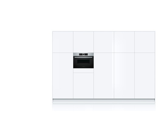 Компактный духовой шкаф с свч Bosch CMG633BS1 купить с доставкой по Москве и Московской области в интернет-магазине ТехноВегас