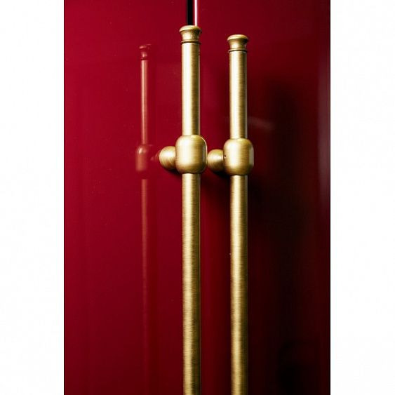 Холодильник IO MABE ORGF2DBHFRR бордо, ручки золото/бронза купить с доставкой по Москве и Московской области в интернет-магазине ТехноВегас