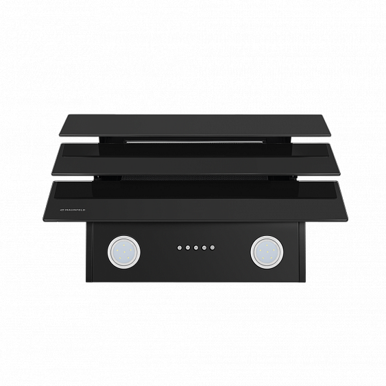 Вытяжка Maunfeld CASCADA PUSH 60 черный