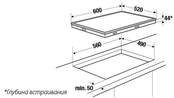 Поверхность KUPPERSBUSCH eke6342.1ed