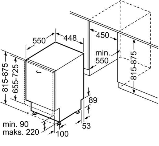 Встраиваемая посудомоечная машина Siemens SR 635X01 ME купить с доставкой по Москве и Московской области в интернет-магазине ТехноВегас