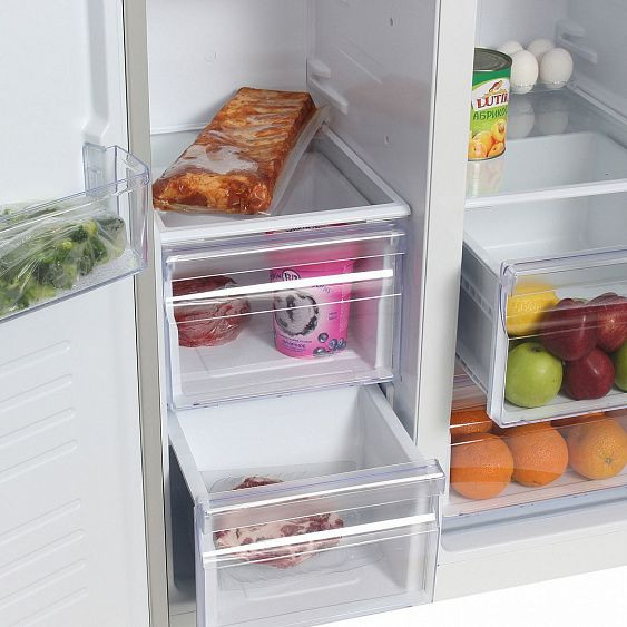 Холодильник HYUNDAI CS4505F черная сталь купить с доставкой по Москве и Московской области в интернет-магазине ТехноВегас