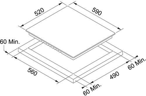 Варочная поверхность Franke FHR604CTWH (108.0530.026) купить с доставкой по Москве и Московской области в интернет-магазине ТехноВегас