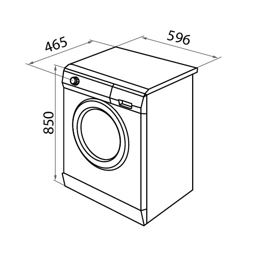 Стиральная машина MAUNFELD MFWM10646WS купить с доставкой по Москве и Московской области в интернет-магазине ТехноВегас