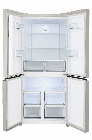 Холодильник HIBERG RFQ-490DX NFH inverter купить с доставкой по Москве и Московской области в интернет-магазине ТехноВегас