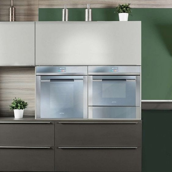 Электрический духовой шкаф SMEG SF4140MC купить с доставкой по Москве и Московской области в интернет-магазине ТехноВегас