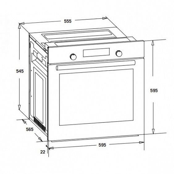Духовой шкаф ZIGMUND SHTAIN EN 118.511 B купить с доставкой по Москве и Московской области в интернет-магазине ТехноВегас