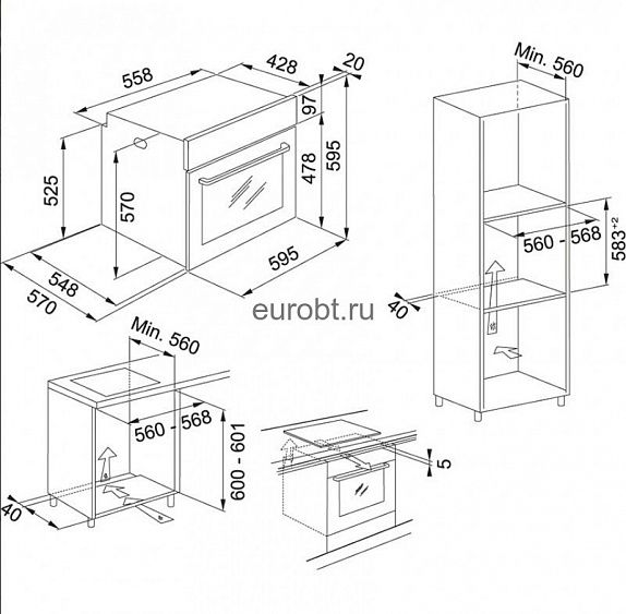 ДУХОВОЙ ШКАФ FRANKE FSL 86 H XS купить с доставкой по Москве и Московской области в интернет-магазине ТехноВегас