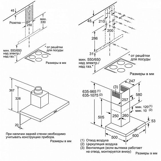 Neff d55ml66n1 схема встраивания