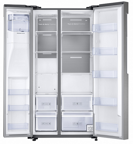 Холодильник Samsung RS58K6537SL серебристый купить с доставкой по Москве и Московской области в интернет-магазине ТехноВегас