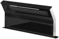 Встраиваемая вытяжка в стол BEST SWAN Slim 90 нерж.сталь/чёрное стекло 07G23300A