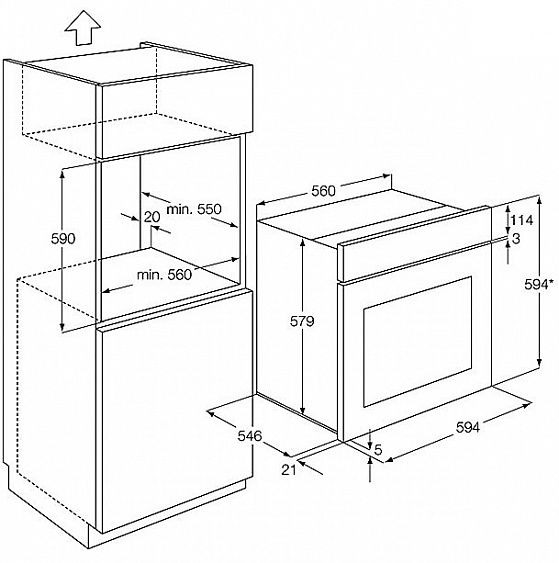 Духовой шкаф AEG bp 5501302 m купить с доставкой по Москве и Московской области в интернет-магазине ТехноВегас