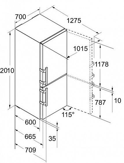 Холодильник LIEBHERR CBNPbe 5758