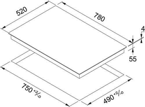 Индукционная варочная поверхность Franke FHSM8044IBK (108.0492.717) купить с доставкой по Москве и Московской области в интернет-магазине ТехноВегас