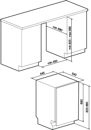 Посудомоечная машина GRAUDE VG 45.0
