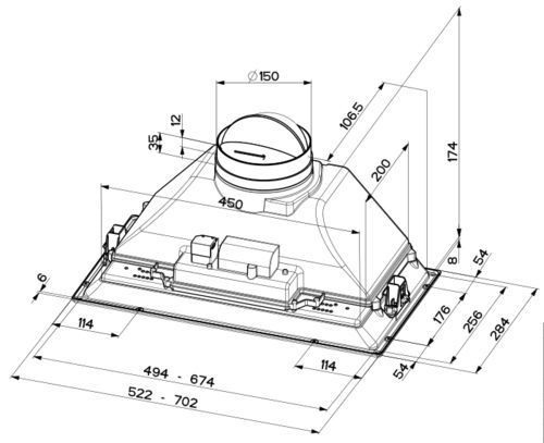Вытяжка Faber INCA PLUS HCS LED X A70 купить с доставкой по Москве и Московской области в интернет-магазине ТехноВегас