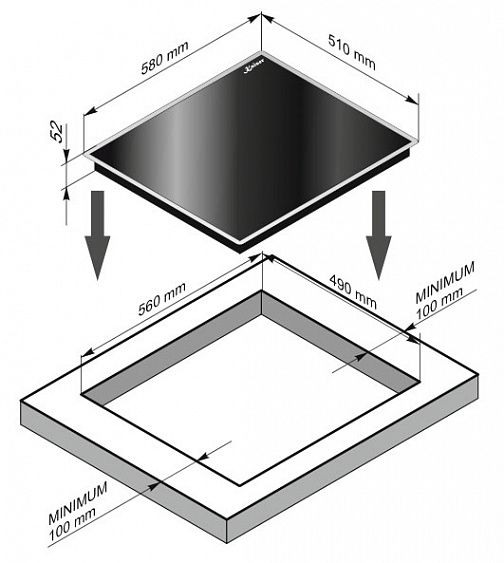 Поверхность KAISER kcg 6922 g купить с доставкой по Москве и Московской области в интернет-магазине ТехноВегас