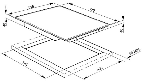 Поверхность SMEG se2773tc2