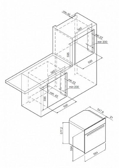 Духовой шкаф  GRAUDE BM 60.2 E купить с доставкой по Москве и Московской области в интернет-магазине ТехноВегас