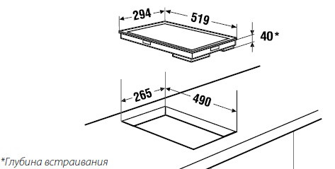 Поверхность KUPPERSBUSCH ege 304.0 j
