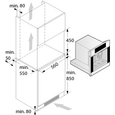 Встраиваемая кофемашина ASKO CM8478G