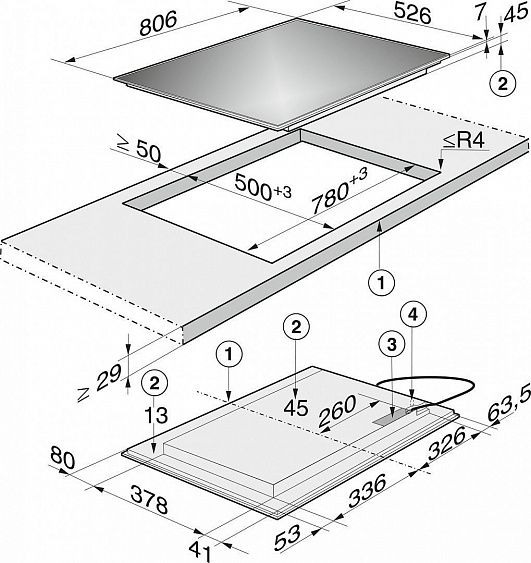 Варочная панель MIELE KM 6366