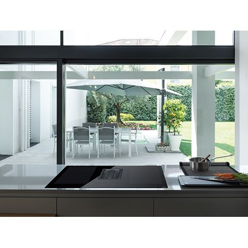 Варочная панель со встроенной вытяжкой FRANKE FMA 839 HI черное стекло купить с доставкой по Москве и Московской области в интернет-магазине ТехноВегас