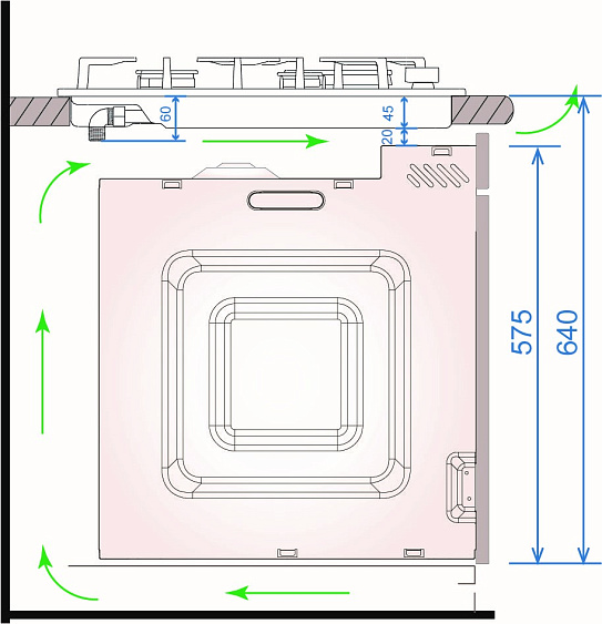 Газовая варочная панель Haier HHX-G64CWSB