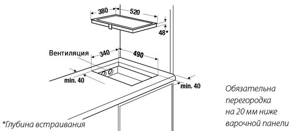 Поверхность KUPPERSBUSCH eki3920.1ed