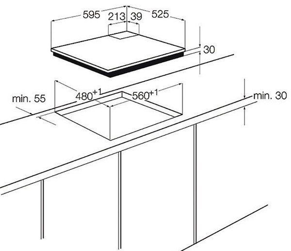 Поверхность AEG hg 654320 um купить с доставкой по Москве и Московской области в интернет-магазине ТехноВегас