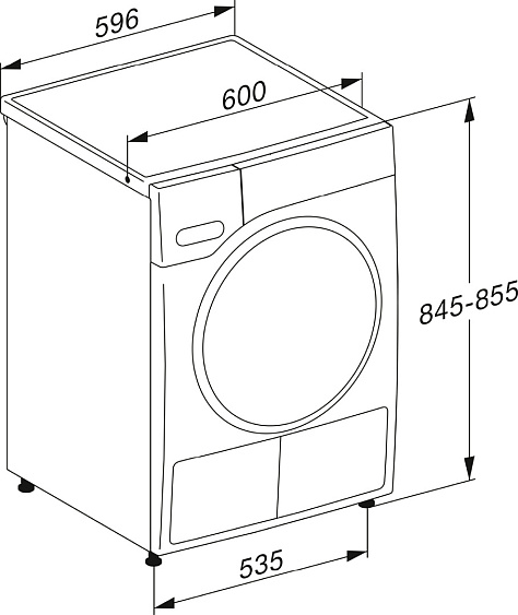 Сушильная машина MIELE TWF 760 WP