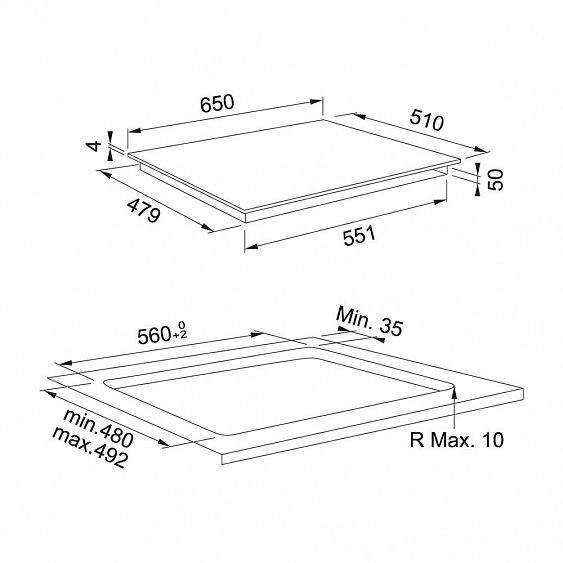 Варочная поверхность FRANKE FSM 653 I D BK купить с доставкой по Москве и Московской области в интернет-магазине ТехноВегас