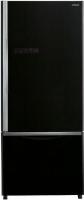 Холодильник HITACHI R-B 502 PU6 GBK черное стекло