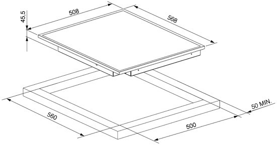 Поверхность SMEG se2664cx2 купить с доставкой по Москве и Московской области в интернет-магазине ТехноВегас
