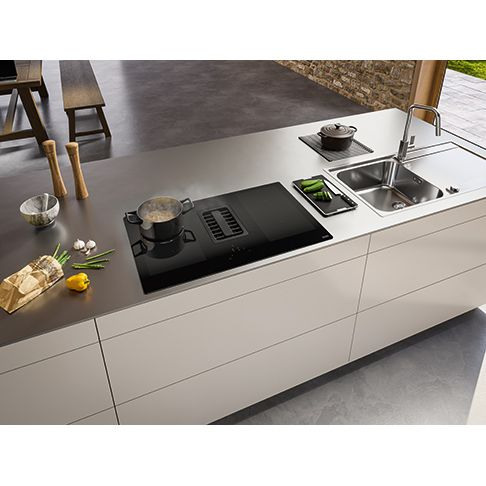 Варочная панель со встроенной вытяжкой FRANKE FMA 839 HI черное стекло купить с доставкой по Москве и Московской области в интернет-магазине ТехноВегас