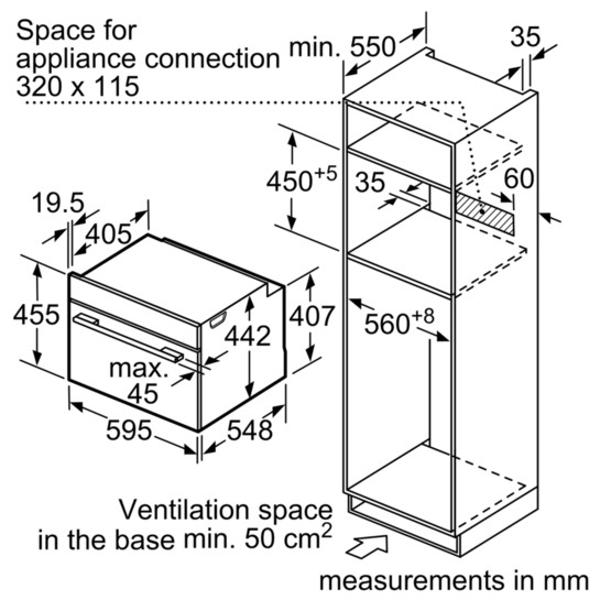 Bosch cmg633bb1 схема встраивания