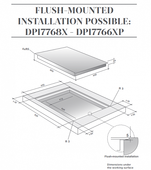 Варочная поверхность DE DIETRICH DPI7768X